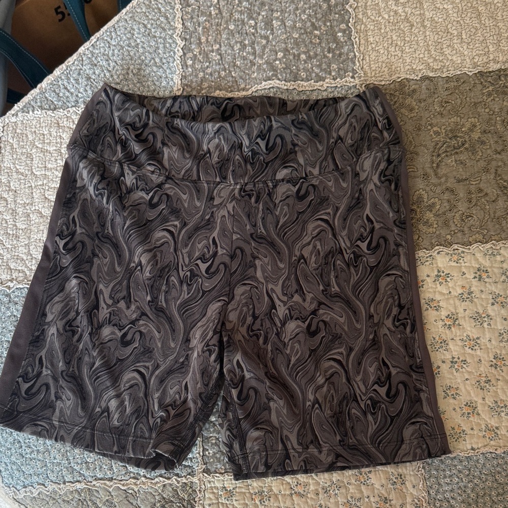 PINK Victoria's Secret Gray Marble Athletic Shorts